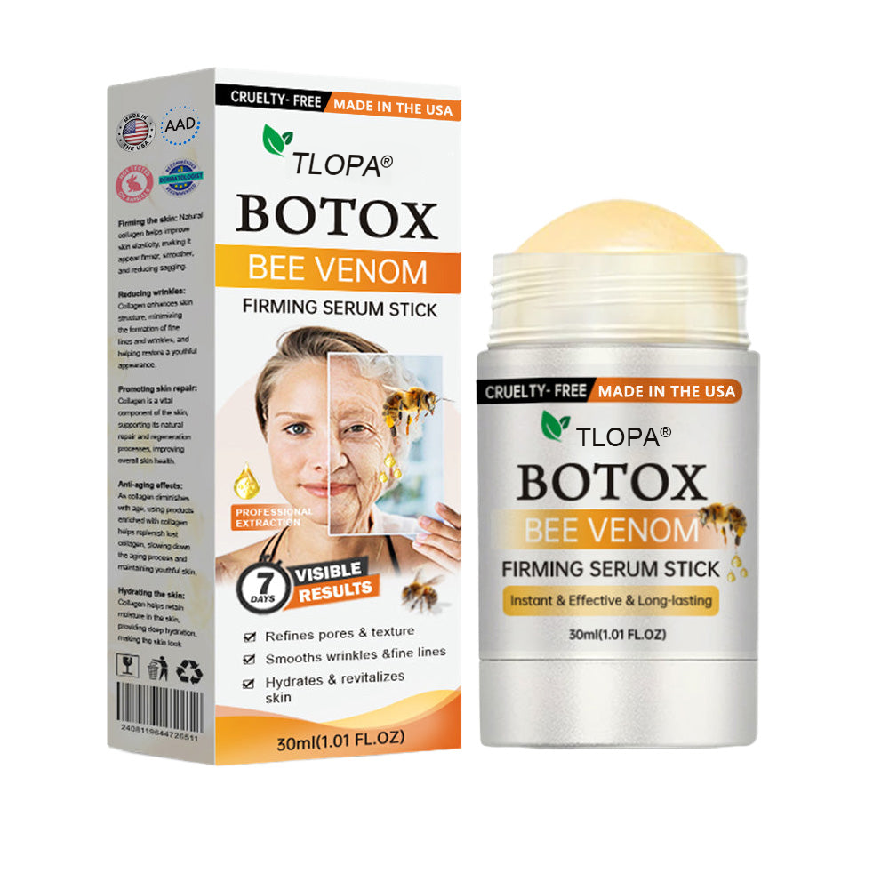 Made and Shipped from USA✅𝑻𝑳𝑶𝑷𝑨® Botox Bee Venom Firming Serum Stick(🔥LAST DAY 70% OFF) ❤️