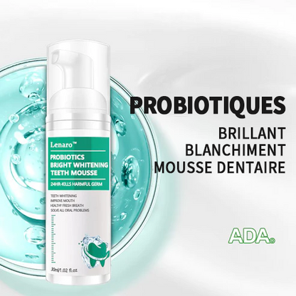 ✨(Vente du dernier jour - 50% de réduction)✨Lenaro™ Mousse réparatrice orale éclaircissante à base de plantes💛