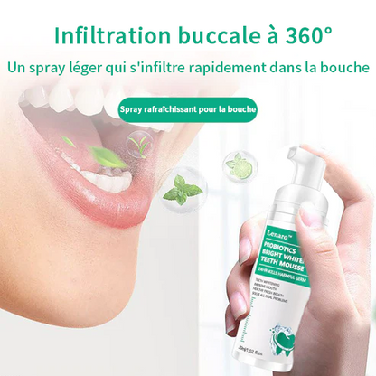 ✨(Vente du dernier jour - 50% de réduction)✨Lenaro™ Mousse réparatrice orale éclaircissante à base de plantes💛