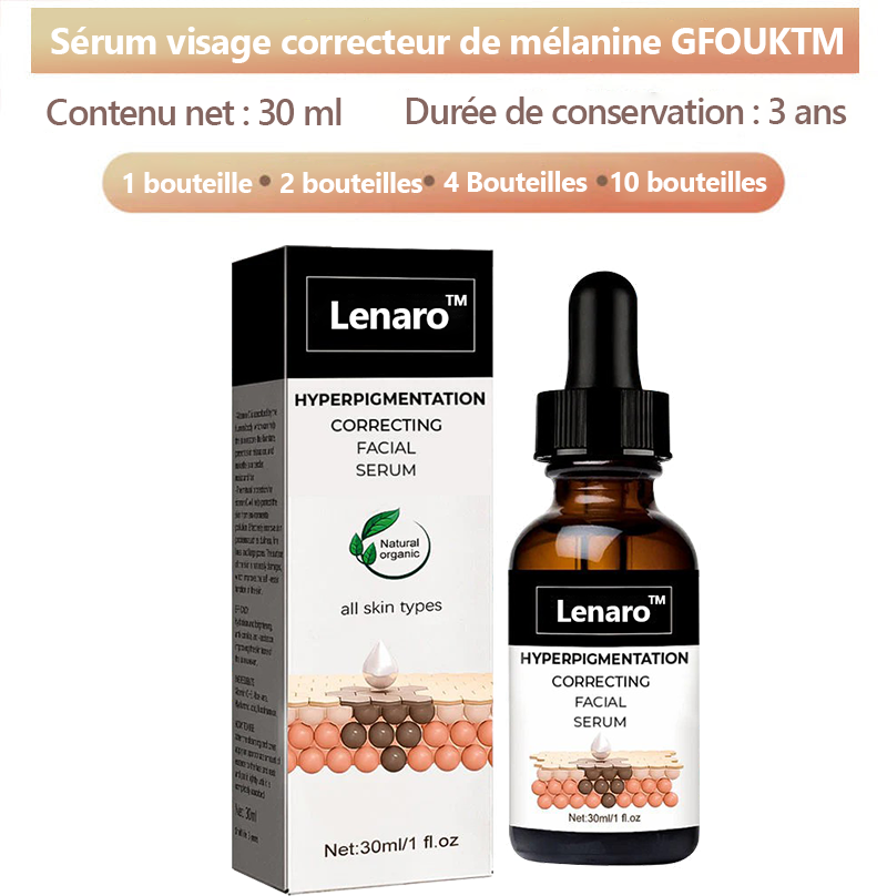 🔥VENTE DU DERNIER JOUR - 80 % DE RÉDUCTION) 🔥Lenaro™  Sérum visage correcteur de mélanine